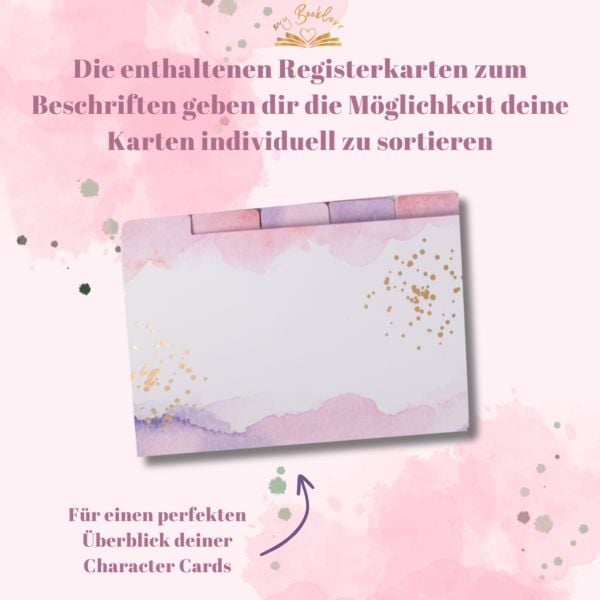 Produktbild: My Booklove - Character Cards Sammelbox