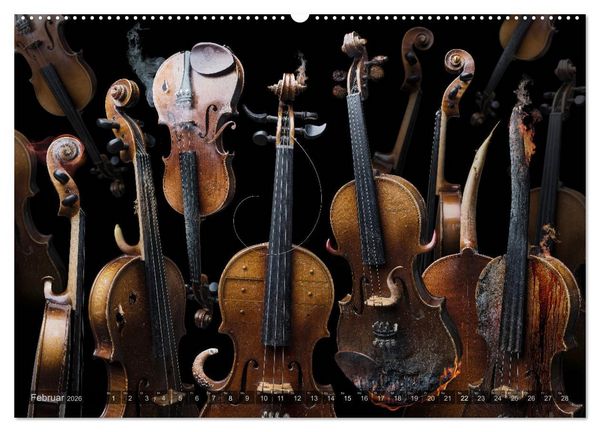 Produktbild: Musica fant&aacute;sia - Die wundersame Welt des Fotok&uuml;nstlers Olaf Bruhn (Wandkalender 2026 DIN A2 quer), CALVENDO Monatskalender