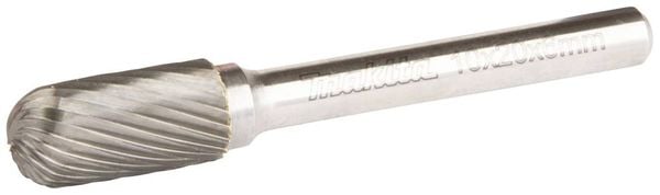 Produktbild: Makita B-52744 Fr&auml;sstift Hartmetall Walze Produktabmessung, &Oslash; 10 mm Arbeits-L&auml;nge 20 mm Schaftdurchmesser 6 mm 1 St&uuml;ck
