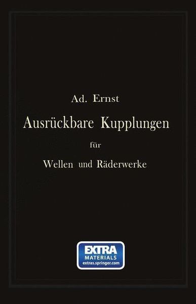 Produktbild: Ausr&uuml;ckbare Kupplungen f&uuml;r Wellen und R&auml;derwerke