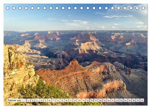 Produktbild: USA: Roadtrip durch die W&uuml;ste (Tischkalender 2026 DIN A5 quer), CALVENDO Monatskalender