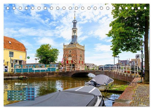 Produktbild: Der Nordholland-Kanal (Tischkalender 2026 DIN A5 quer), CALVENDO Monatskalender