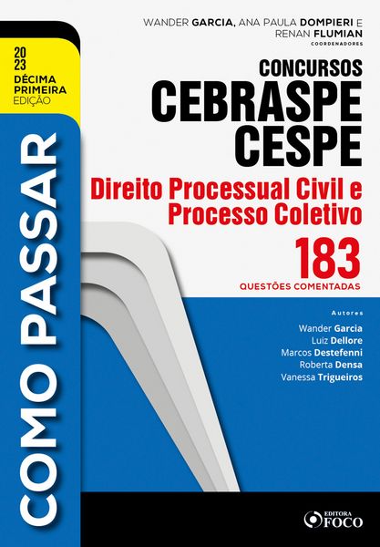 Produktbild: Como passar concursos CEBRASPE -Direito Processual Civil e Processo Coletivo