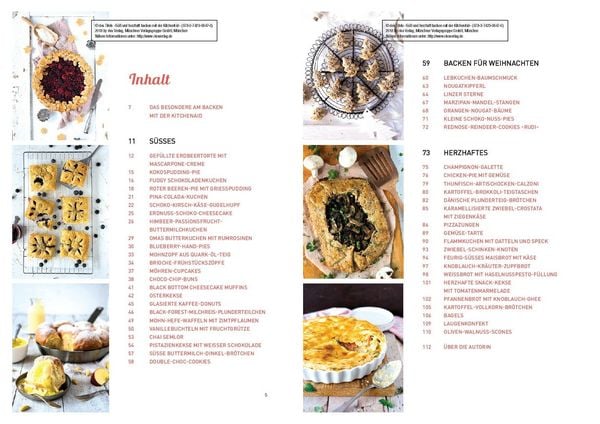 Produktbild: S&uuml;&szlig; und herzhaft backen mit der KitchenAid