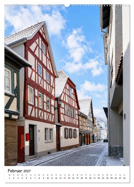 Produktbild: Burgstadt Eppstein (hochwertiger Premium Wandkalender 2027 DIN A2 hoch), Kunstdruck in Hochglanz