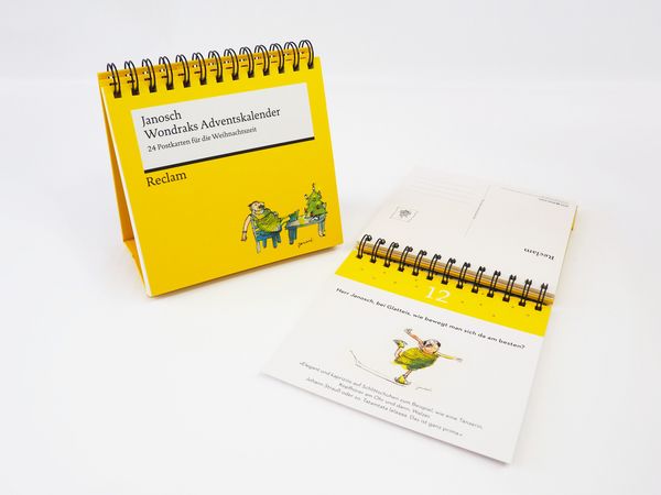 Produktbild: Wondraks Adventskalender. 24 Postkarten f&uuml;r die Weihnachtszeit