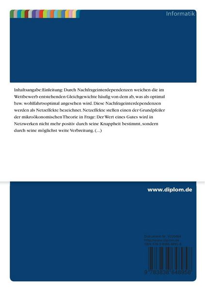 Produktbild: Messung von Netzeffekten in Theorie und Praxis
