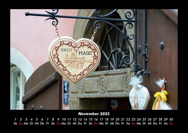 Produktbild: Prag 2025 Fotokalender DIN A3