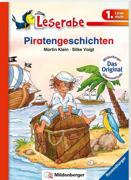 Produktbild: Leserabe mit Mildenberger Silbenmethode - Piratengeschichten