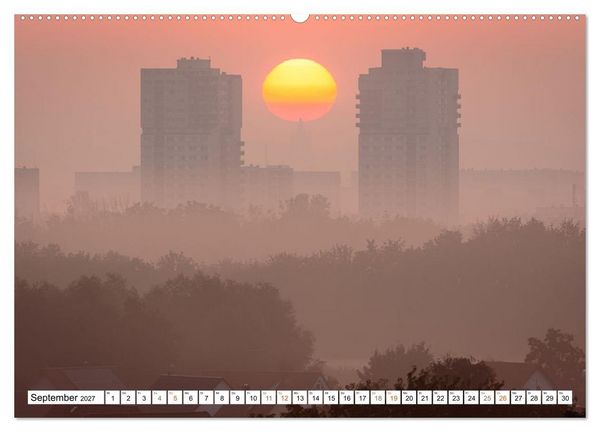 Produktbild: Halle-Saale - Die sch&ouml;nsten Ansichten (hochwertiger Premium Wandkalender 2027 DIN A2 quer), Kunstdruck in Hochglanz