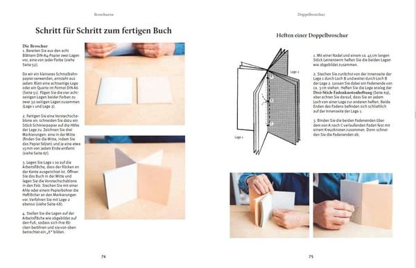Produktbild: Handgebunden - Alben, Leporellos und B&uuml;cher selber machen