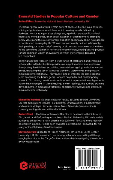 Produktbild: Gender and Contemporary Horror in Film
