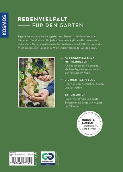 Produktbild: Wein im Garten anbauen & ernten