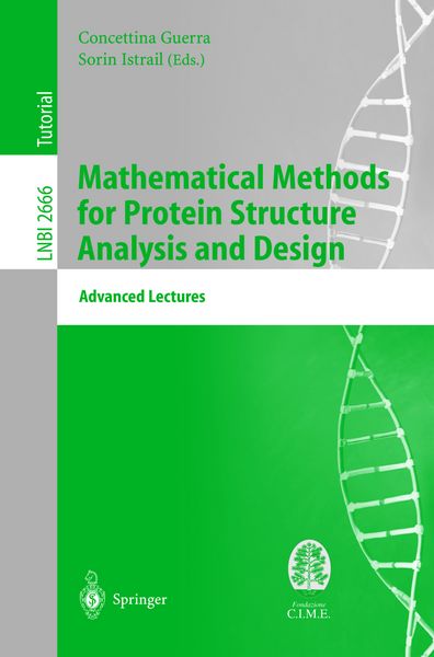 Produktbild: Mathematical Methods for Protein Structure Analysis and Design