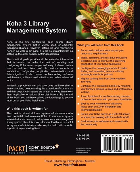 Produktbild: Koha 3 Library Management System