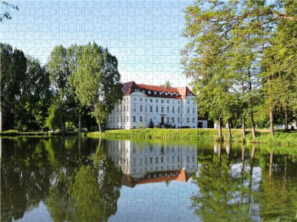Produktbild: CALVENDO Puzzle Schloss Wedendorf bei Rehna | 1000 Teile Lege-Gr&ouml;&szlig;e 64x48cm Foto-Puzzle f&uuml;r gl&uuml;ckliche Stunden