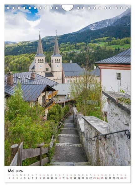 Produktbild: Willkommen im Berchtesgadener Land (Wandkalender 2026 DIN A4 hoch), CALVENDO Monatskalender