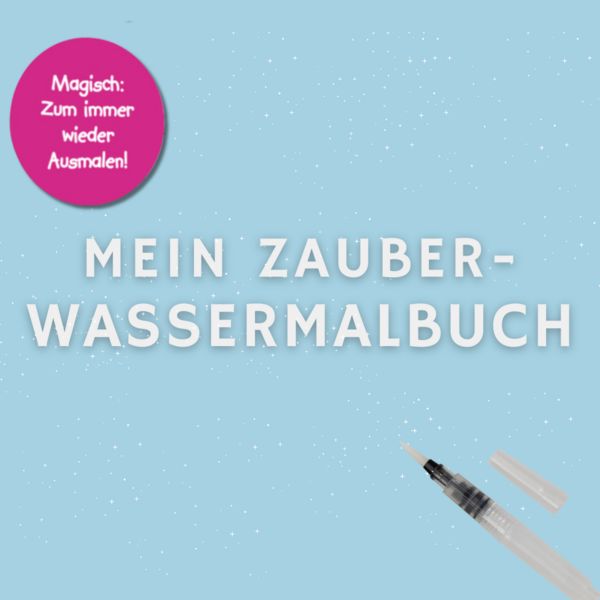 Produktbild: Mein Zauber-Wassermalbuch Frohe Ostern