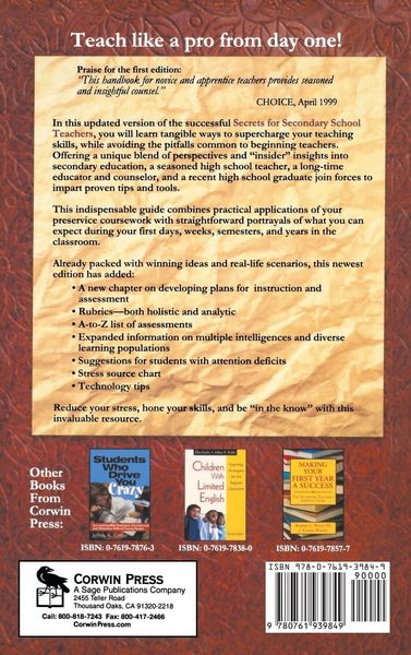 Produktbild: Secrets for Secondary School Teachers