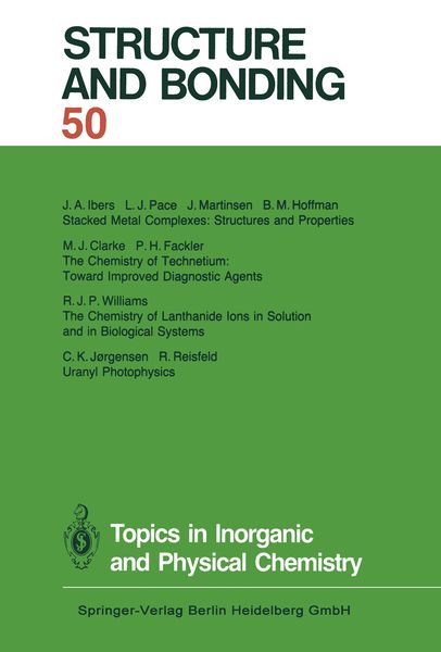 Produktbild: Topics in Inorganic and Physical Chemistry