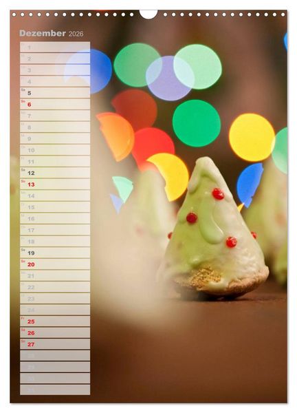 Produktbild: S&uuml;&szlig;e Versuchungen / Geburtstagskalender (Wandkalender 2026 DIN A3 hoch), CALVENDO Monatskalender