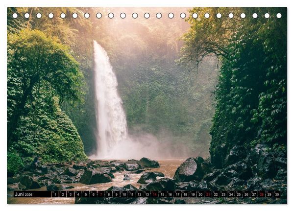 Produktbild: Bali Indonesien (Tischkalender 2026 DIN A5 quer), CALVENDO Monatskalender