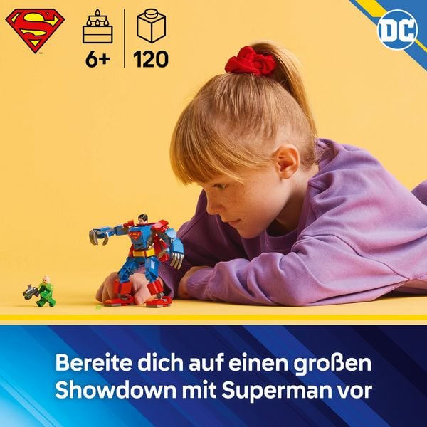 Produktbild: LEGO DC 76302 Superman Mech vs. Lex Luthor - Superhelden Spielzeug
