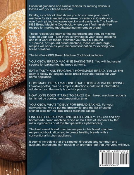 Produktbild: The No-Fuss KBS Bread Machine Cookbook