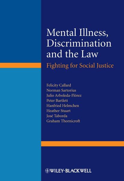 Produktbild: Mental Illness, Discrimination and the Law