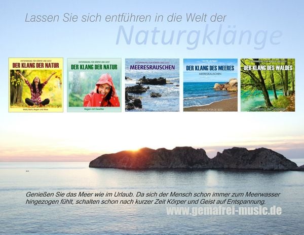 Der Klang des Meeres - Meeresrauschen (ohne  Musik)