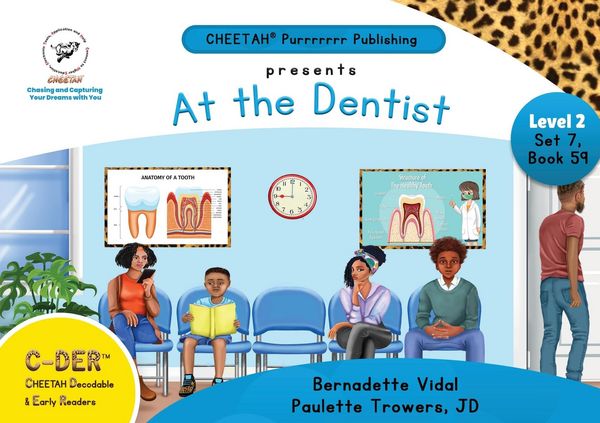 Produktbild: C-DER (CHEETAH Decodable Early Readers, Set 7, Book 59, At the Dentist