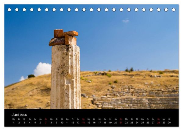 Produktbild: T&uuml;rkei - von Ost nach West (Tischkalender 2026 DIN A5 quer), CALVENDO Monatskalender