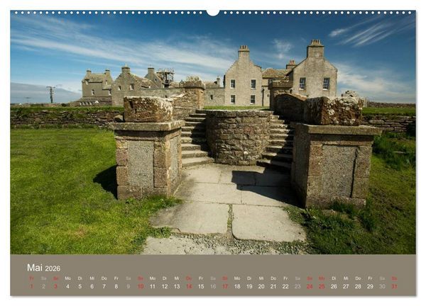 Produktbild: Historisches Schottland (hochwertiger Premium Wandkalender 2026 DIN A2 quer), Kunstdruck in Hochglanz