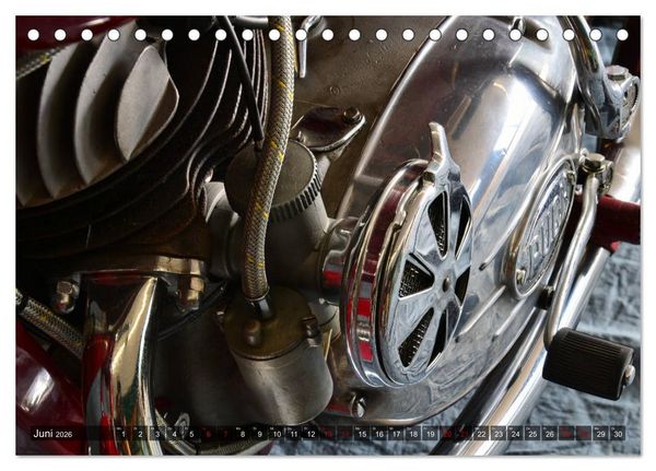 Produktbild: Puch 250 SGS Motorrad - Oldie aus &Ouml;sterreich (Tischkalender 2026 DIN A5 quer), CALVENDO Monatskalender