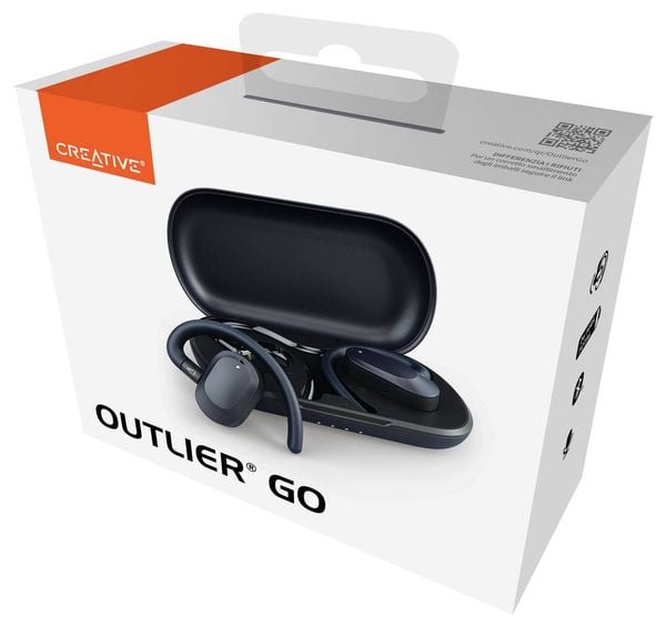 Produktbild: CREATIVE Outlier GO TWS Open-Ear-Kopfh&ouml;rer, Bluetooth 5.4, blau