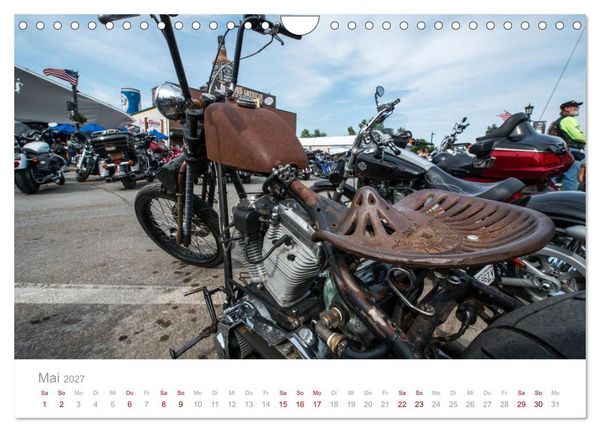 Produktbild: Sturgis - Die ber&uuml;hmteste Motorrad-Rallye der Welt (Wandkalender 2027 DIN A4 quer), CALVENDO Monatskalender