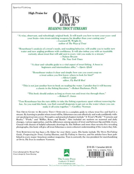 Produktbild: Rosenbauer, T: Orvis Guide to Reading Trout Streams