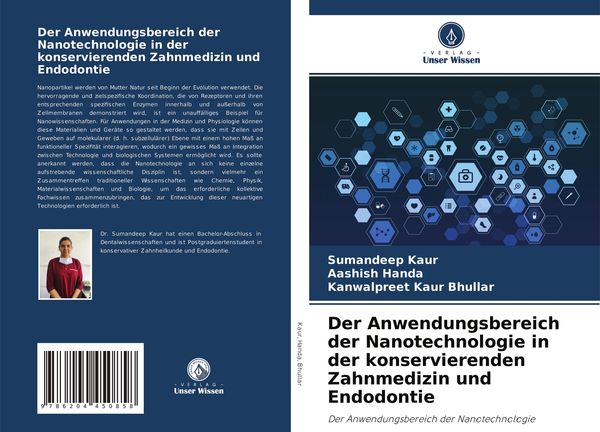 Produktbild: Der Anwendungsbereich der Nanotechnologie in der konservierenden Zahnmedizin und Endodontie