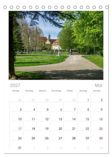 Produktbild: Tischplaner 2027 - Sch&ouml;ner Kraichgau (A5 Tischkalender zum Aufstellen) CALVENDO
