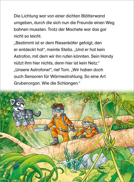 Produktbild: Der kleine Major Tom, Band 8: Verloren im Regenwald