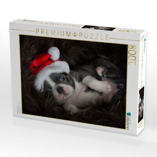 Produktbild: CALVENDO Puzzle Boston-Terrier | 1000 Teile Lege-Gr&ouml;&szlig;e 64x48cm Foto-Puzzle f&uuml;r gl&uuml;ckliche Stunden
