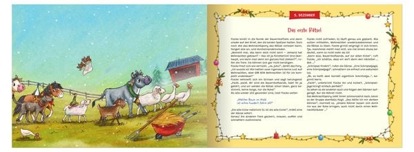 Produktbild: Flocke, das Weihnachtspony - Der r&auml;tselhafte Weihnachtsdieb