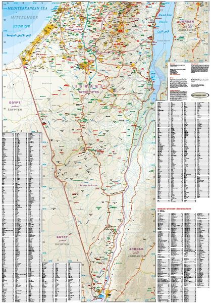 Produktbild: Reise Know-How Landkarte Israel, Pal&auml;stina / Israel, Palestine (1:250.000)