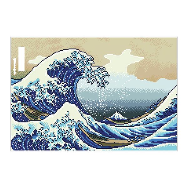 Produktbild: Diamond Dotz "Die gro&szlig;e Welle vor Kanagawa"