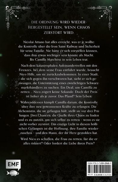 Produktbild: City of Mirth and Malice (Order and Chaos Band 2) &ndash; Packende Rivals to Lovers Romantasy