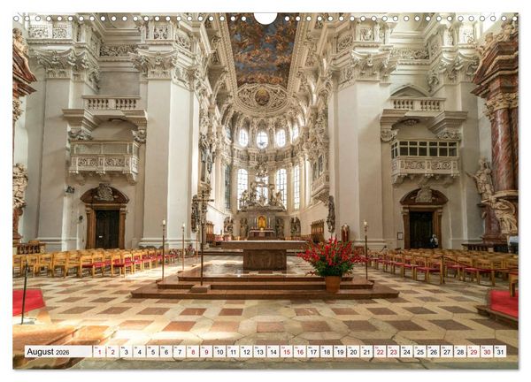 Produktbild: Bayerns Kirchen (Wandkalender 2026 DIN A3 quer), CALVENDO Monatskalender