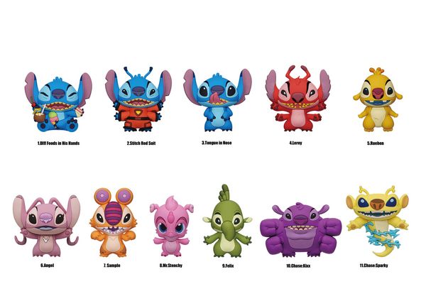 Produktbild: Lilo&Stitch 3D PVC-Taschenanh&auml;nger