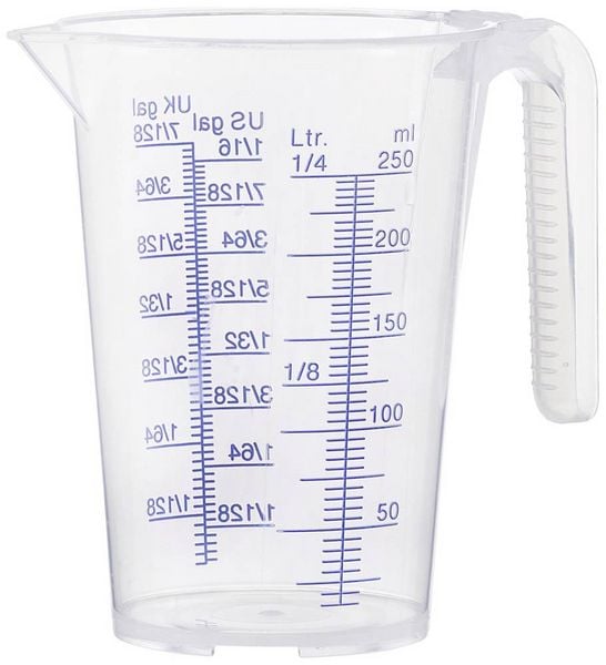 Produktbild: Pressol 07 060 Messbecher 0.25l PP