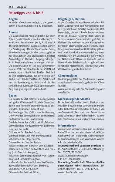 Produktbild: TRESCHER Reisef&uuml;hrer Lausitz