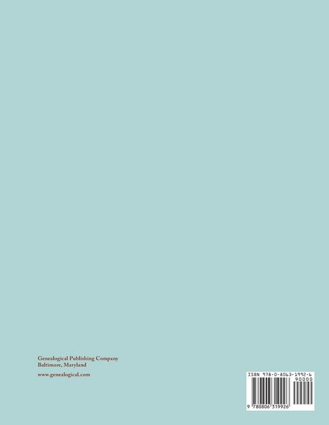 Produktbild: Encyclopedia of American Quaker Genealogy. Records and Minutes of the Thirty-Three Oldest Monthly Meetings, Which Belong, or Ever Belonged, to the Nor